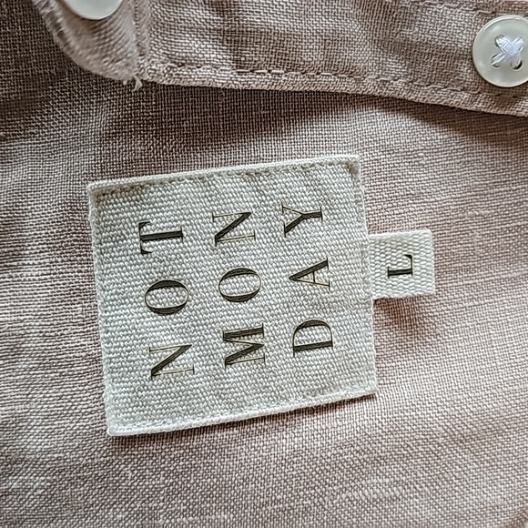 NOT MONDAY Kennedy Linen Shirt - Picture 5 of 7